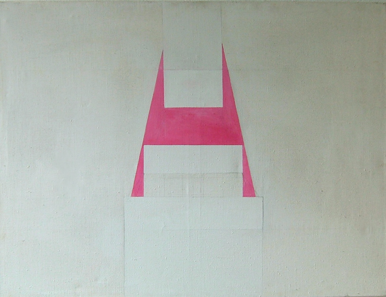 „DIRIGENT“ 2004 © Andrea Freiberg, acryl on canvas, 100 x 130 cm